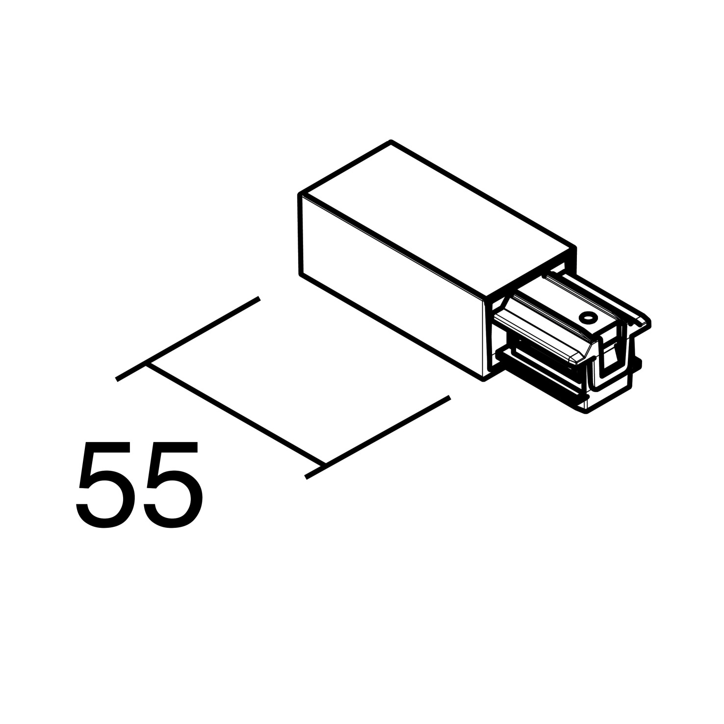 Alimentación izquierda TRACK 48V