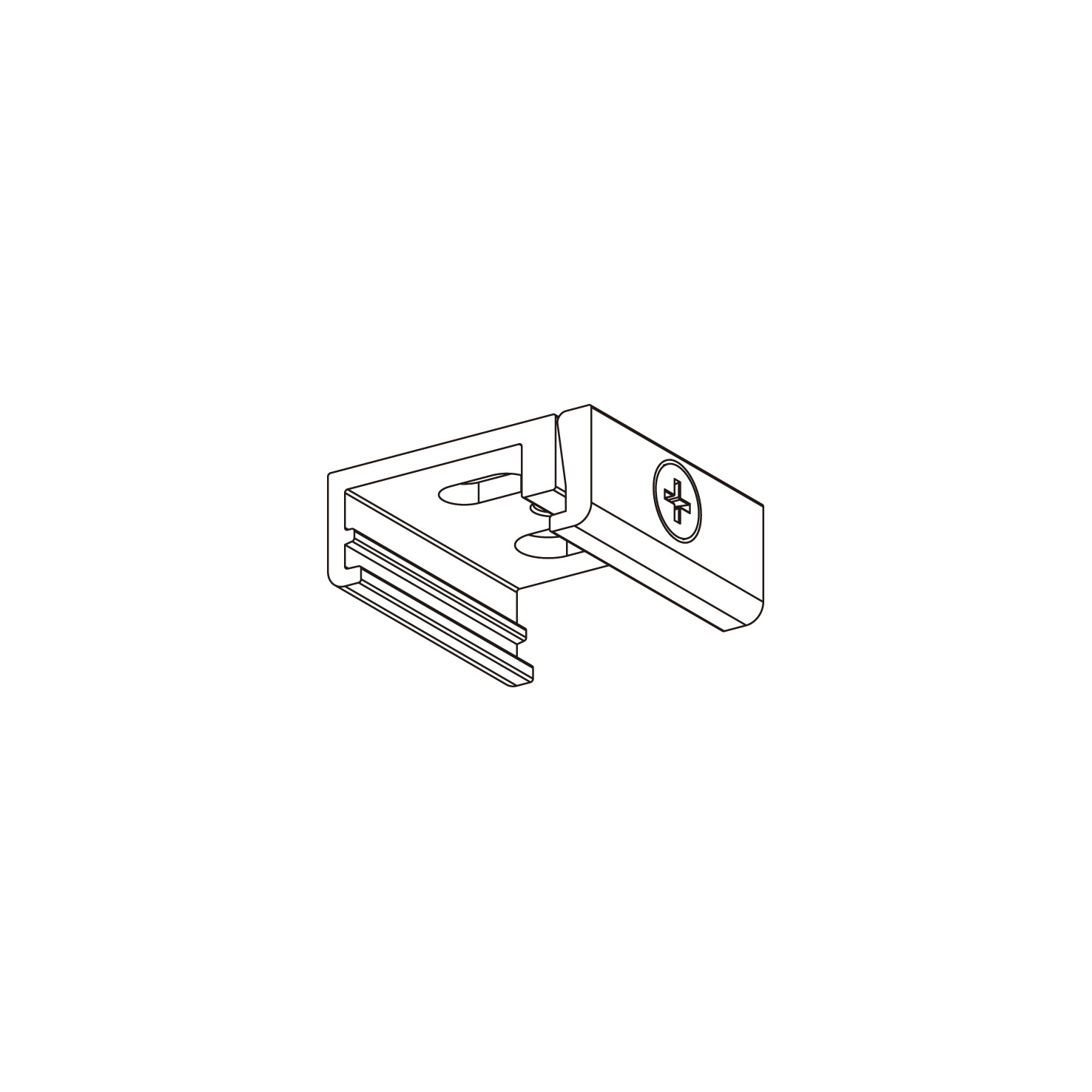 Leva suspensión CLIP FOR- CEILING AND ROD