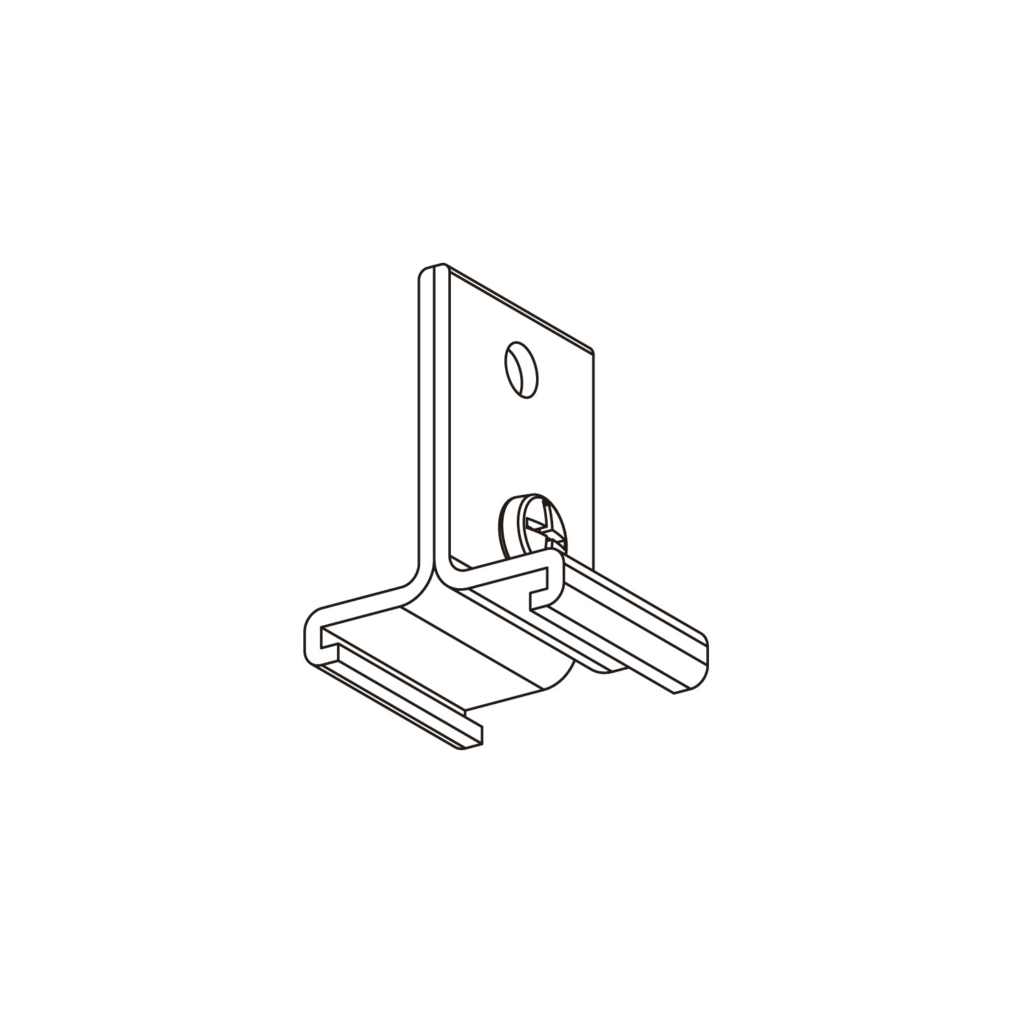 Leva empotrada RECESSED TRACK CAM