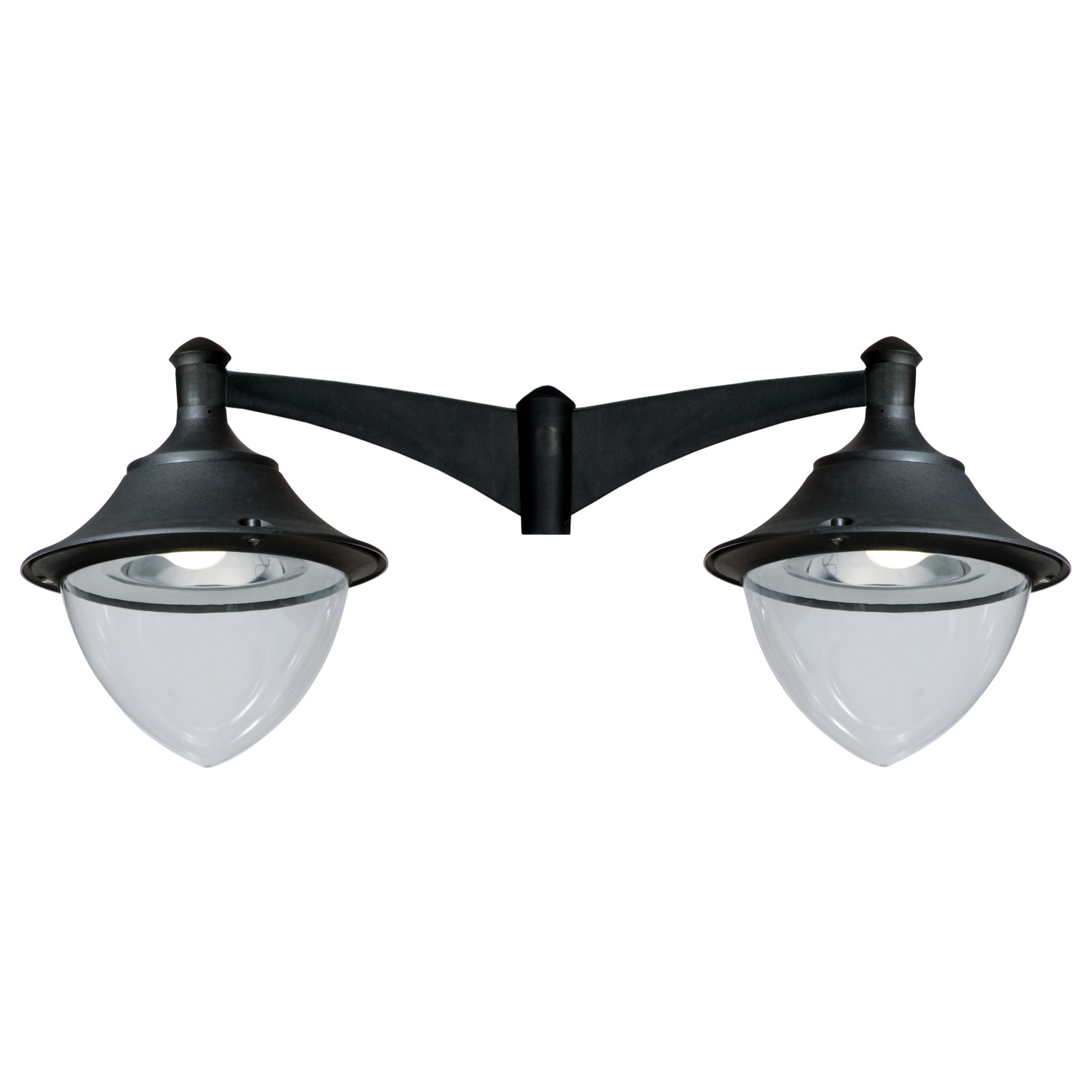 Luminaria para poste 2 brazos Gunther-48 2 arms