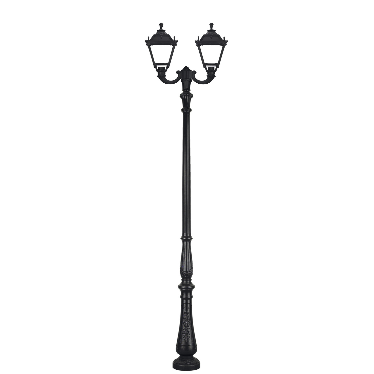 Luminaria para poste 2 brazos Indura medium 4 Open BP2