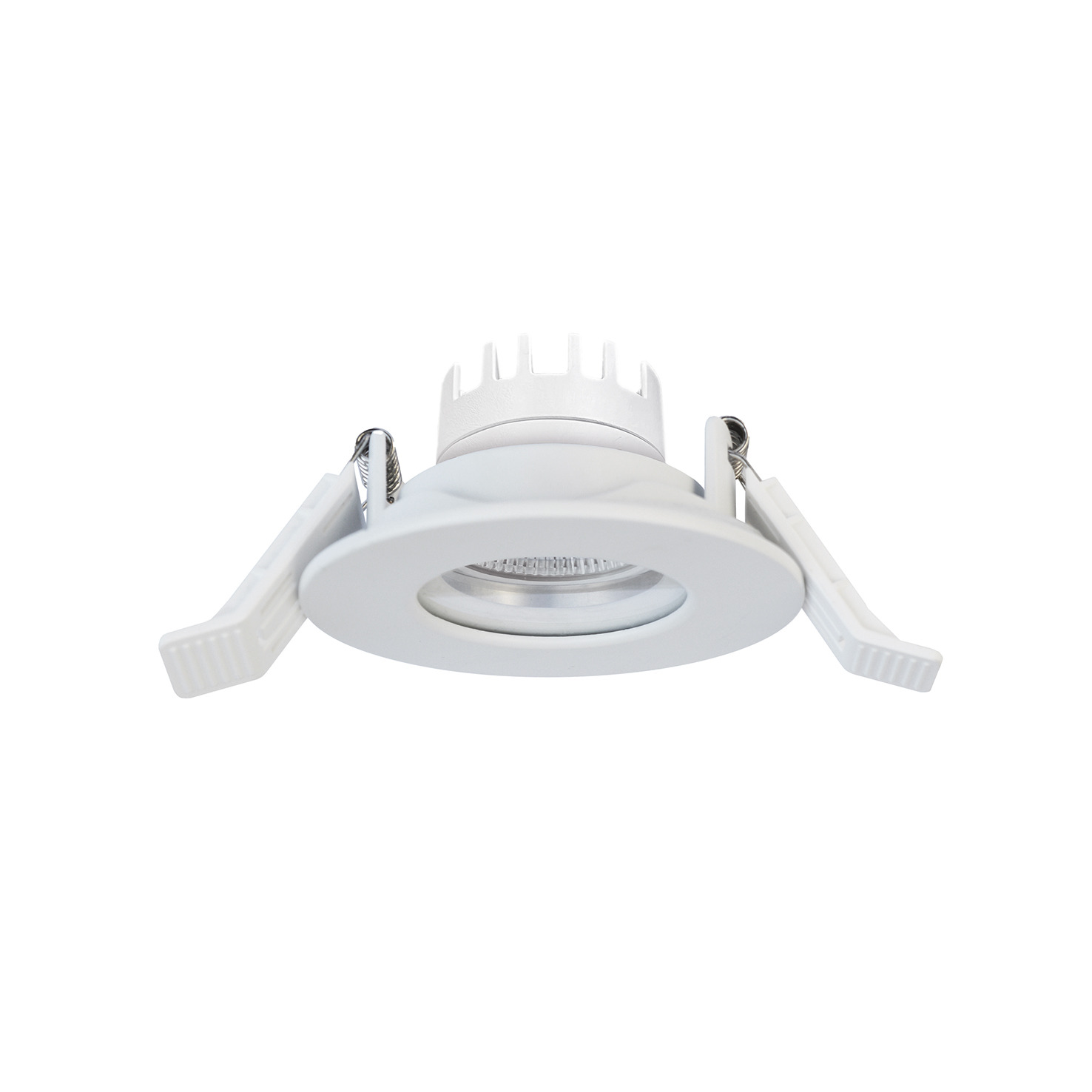 Empotrable techo INEL Fixed Round IP65 1-10V,Push LED COB 6W 707lm(650lm) CRI90 4000K 38º Blanco
