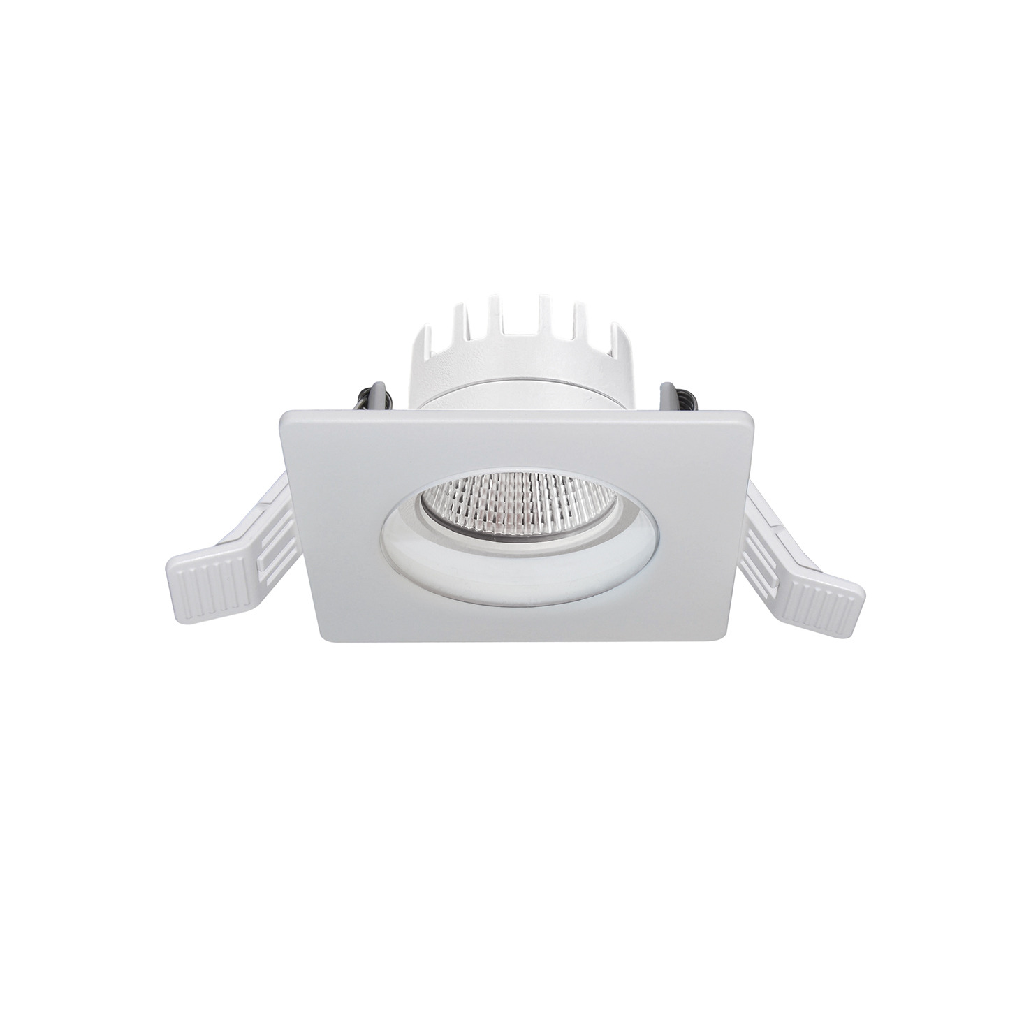 Empotrable techo INEL Fixed Square IP65 LED COB 6W 707lm(656lm) CRI90 4000K 60º Blanco