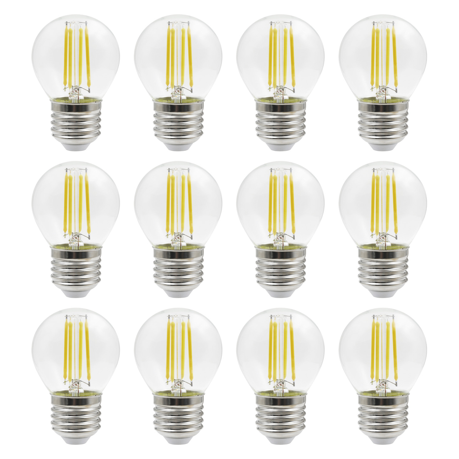 Kit 12 lámpara Portofino Bulb Transp