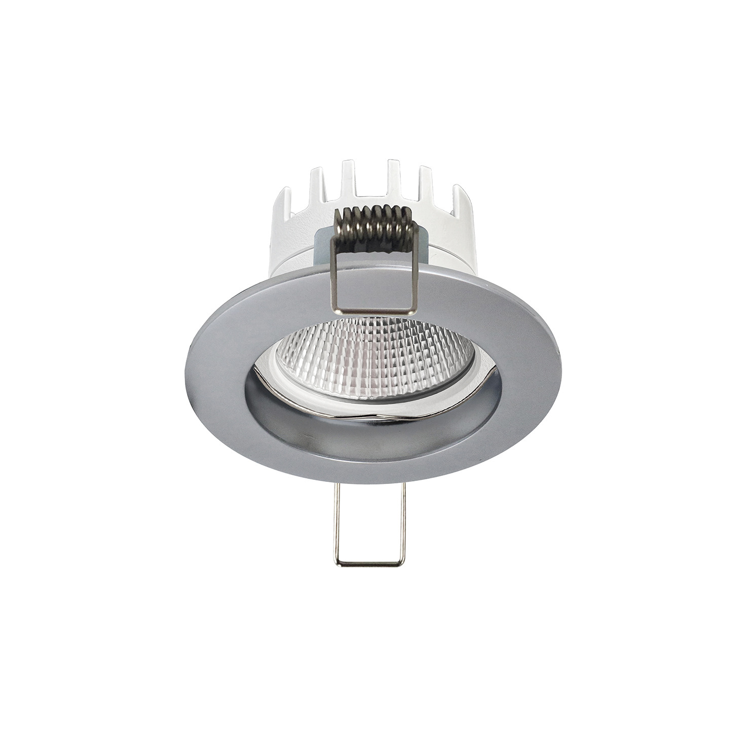 Empotrable techo NIX Fixed Round Corte de fase L,C LED COB 6W 707lm(650lm) CRI90 4000K 38º Cromo mate