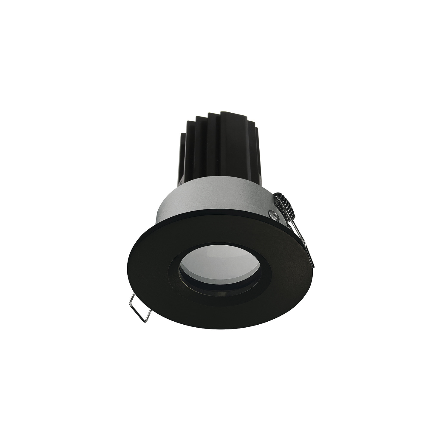 Empotrable techo PALMA Fixed Round IP65 DALI LED COB 10.10W 923lm(659lm) CRI97 2700K 18º Negro