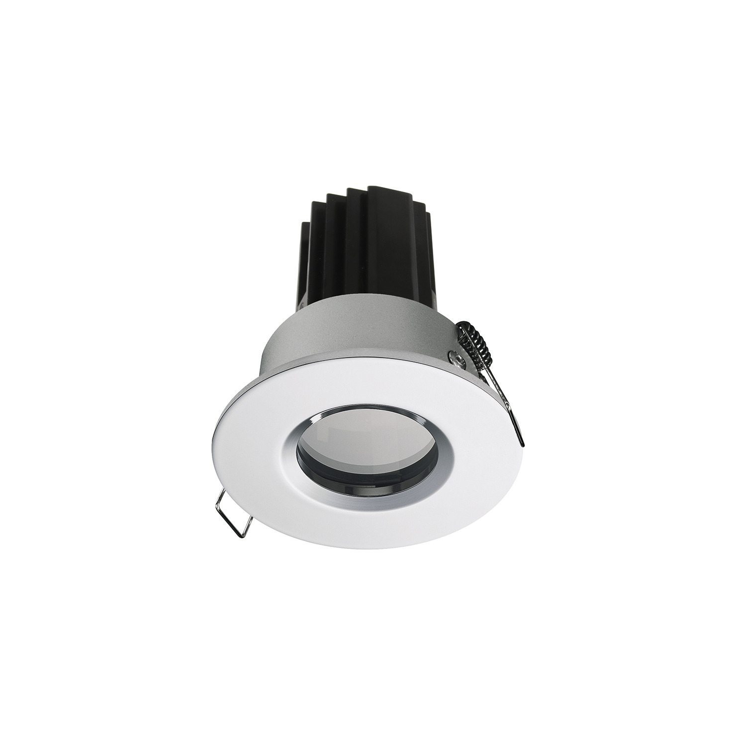 Empotrable techo PALMA Fixed Round IP65 1-10V,Push LED COB 11.80W 28lm/1179lm CRI95 2000K/3000K 18º Inox