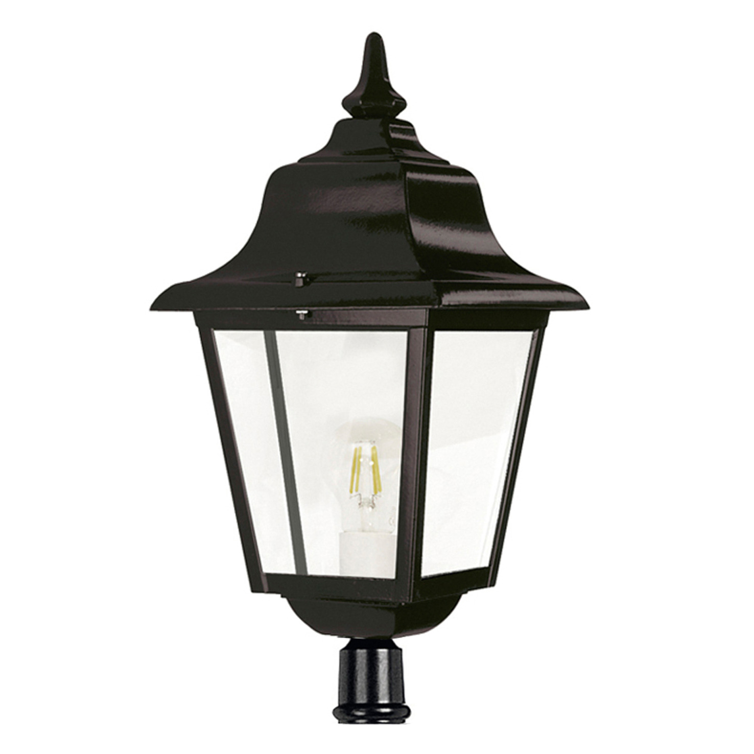 Luminaria para poste Rob 1 light Transp