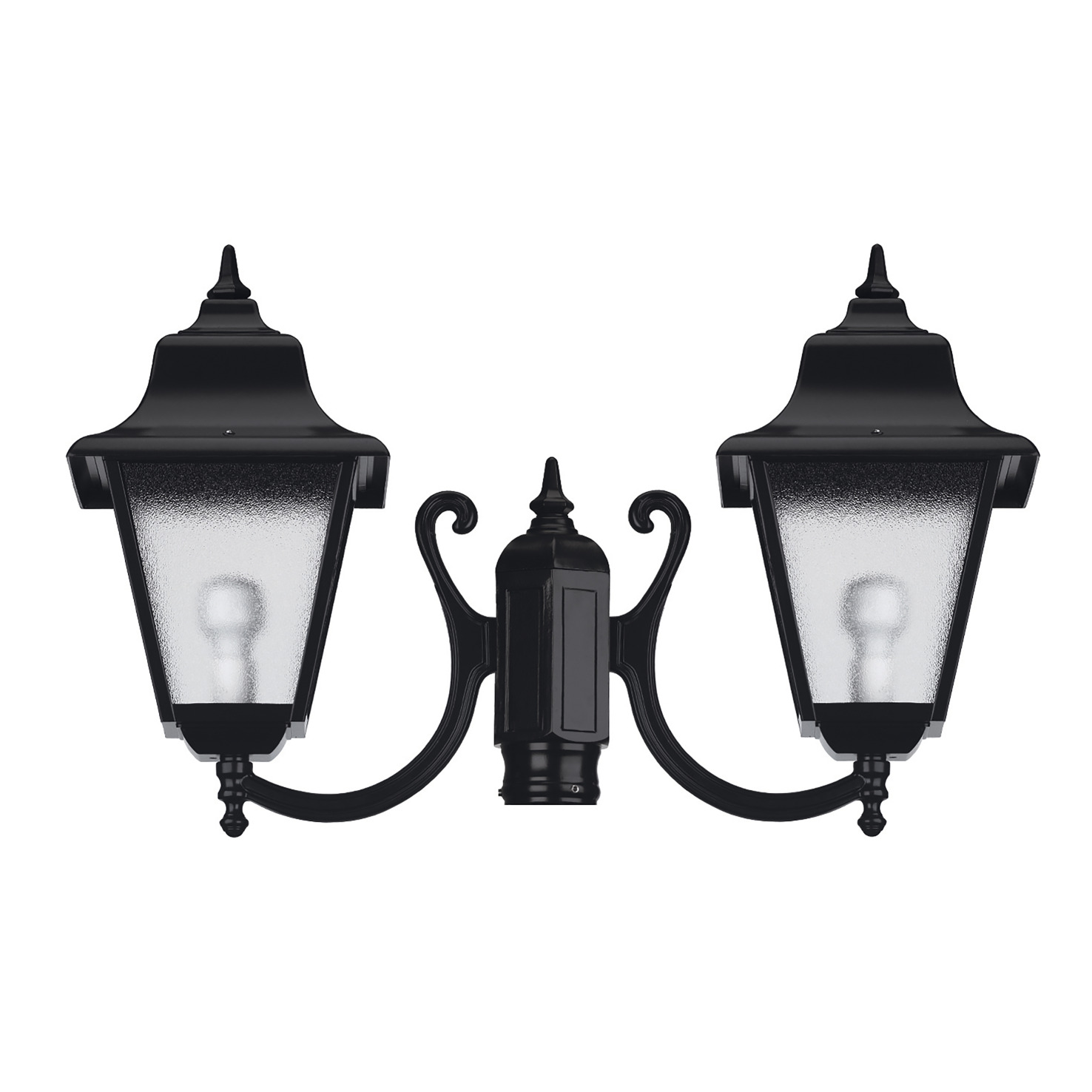 Luminaria para poste 2 brazos Rob 2 arms Mat