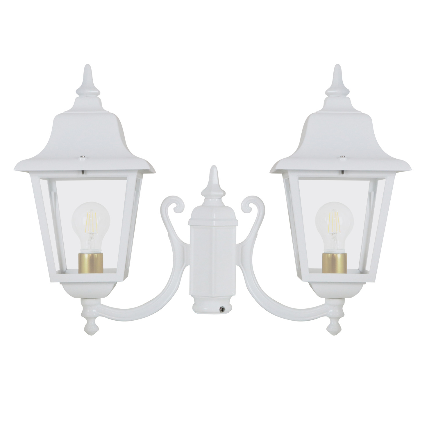 Luminaria para poste 2 brazos Rob 2 arms Transp