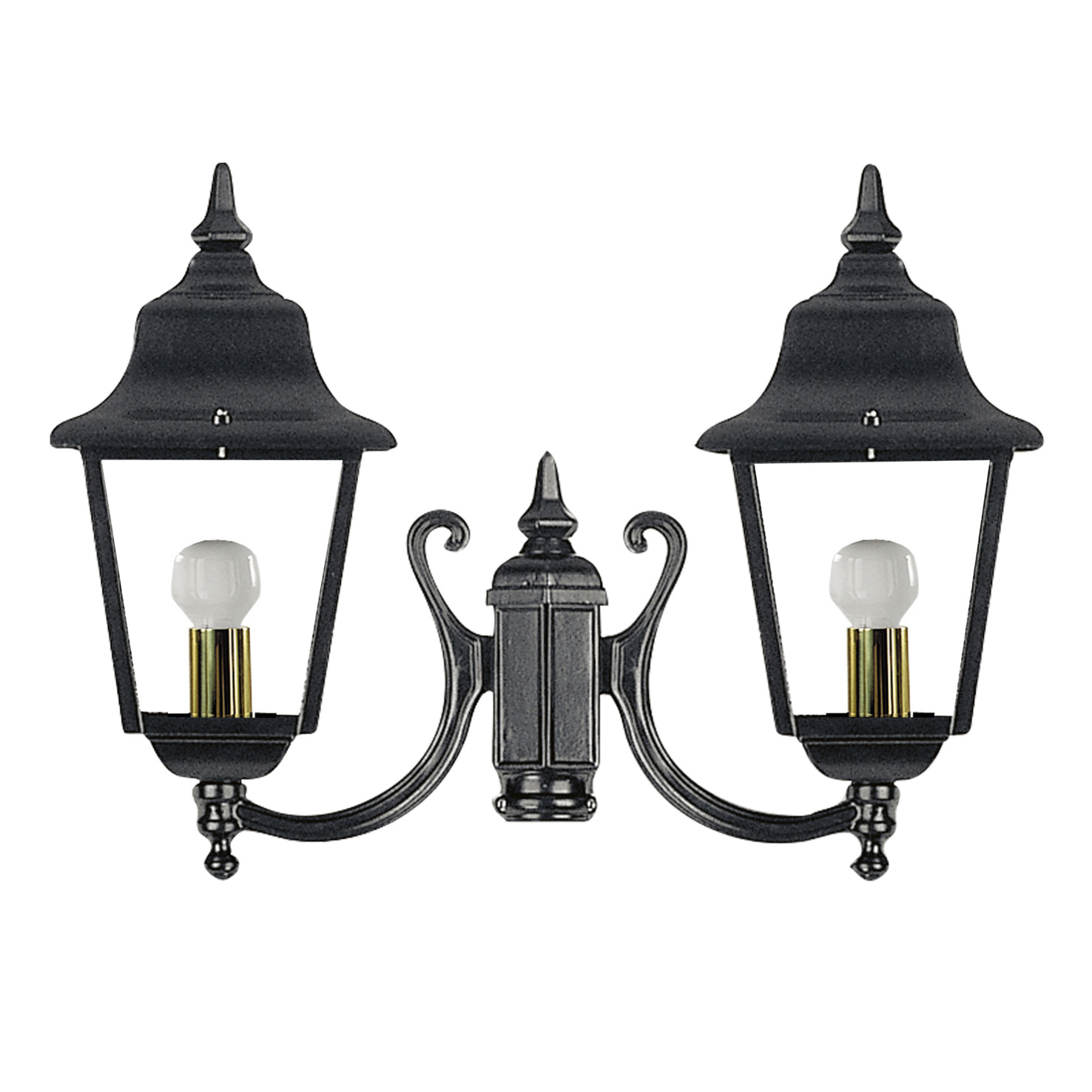 Luminaria para poste 2 brazos Rob 2 arms Transp