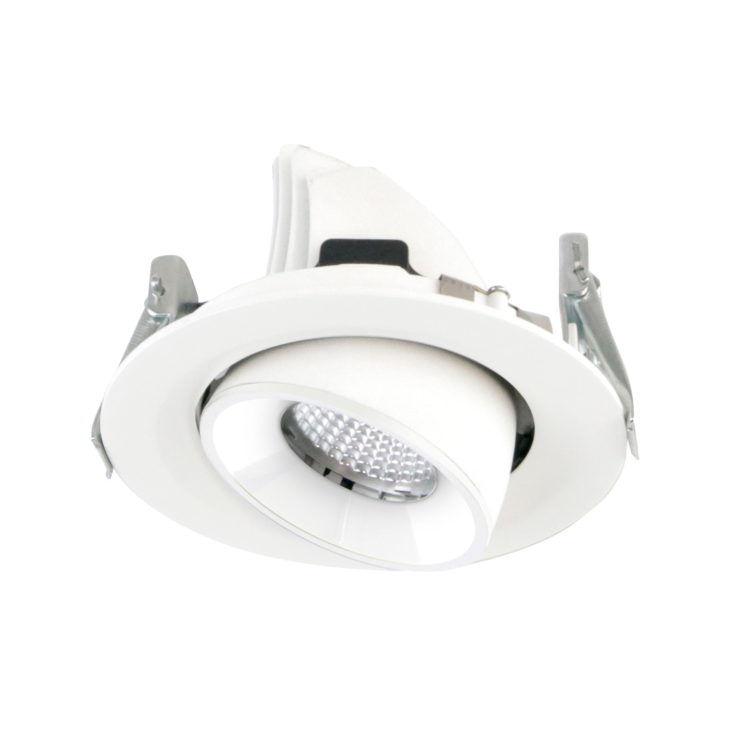 Empotrable techo tilt SCOP Small Corte de fase L,C LED COB 7.20W 952lm(625lm) CRI90 4000K 20º Blanco Blanco