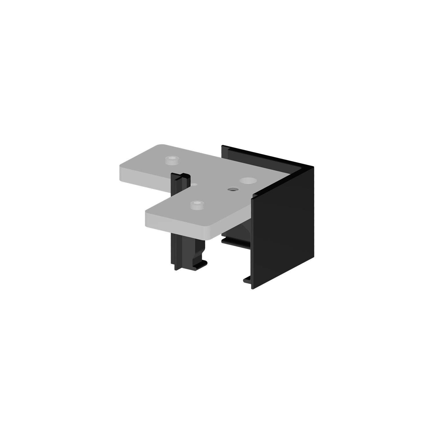 Codo 90º Unión mecánica L TRACK 48V para B32