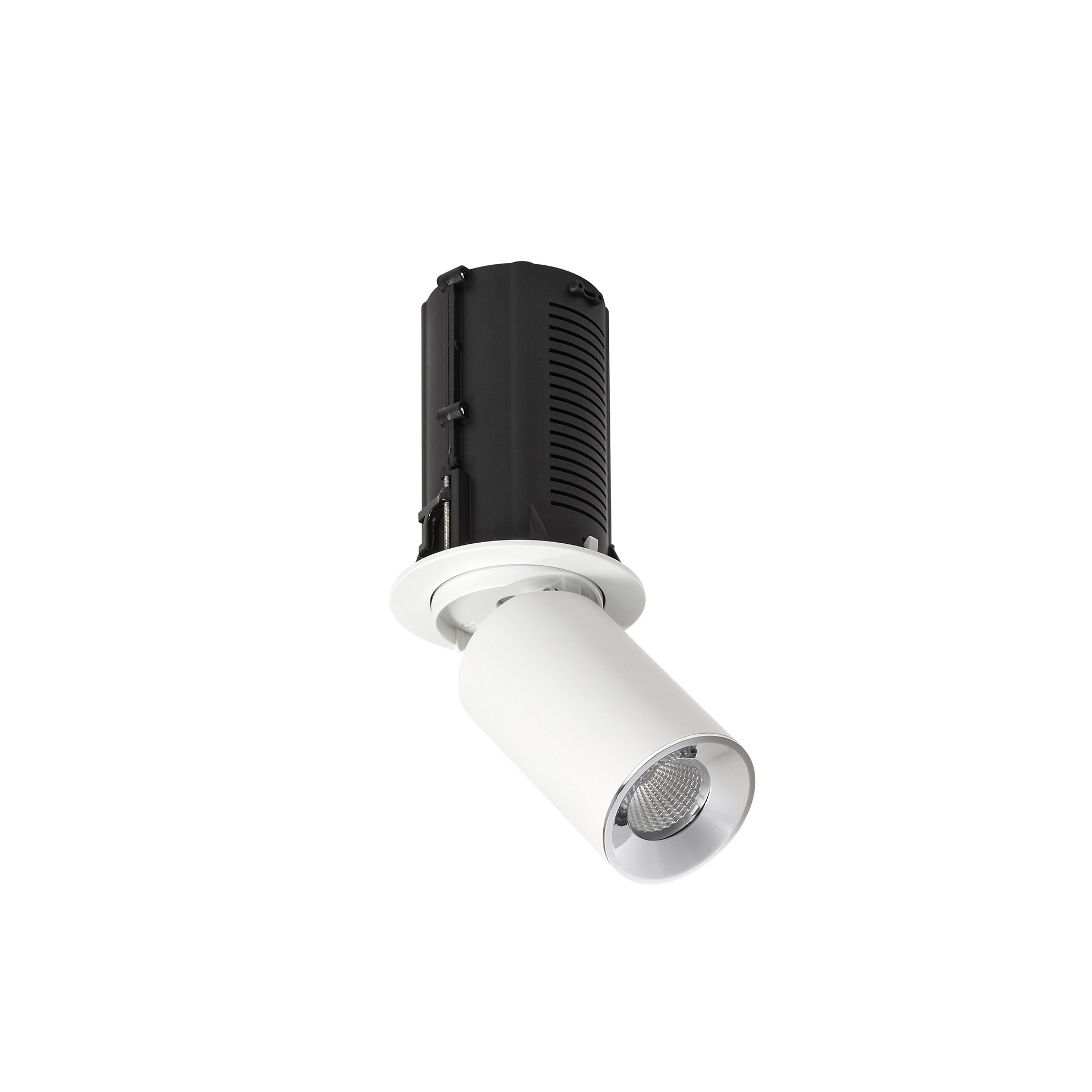 Empotrable techo tilt TURT Medium CASAMBI LED COB 8.80W 1274lm(886lm) CRI90 4000K 20º Blanco Cromo