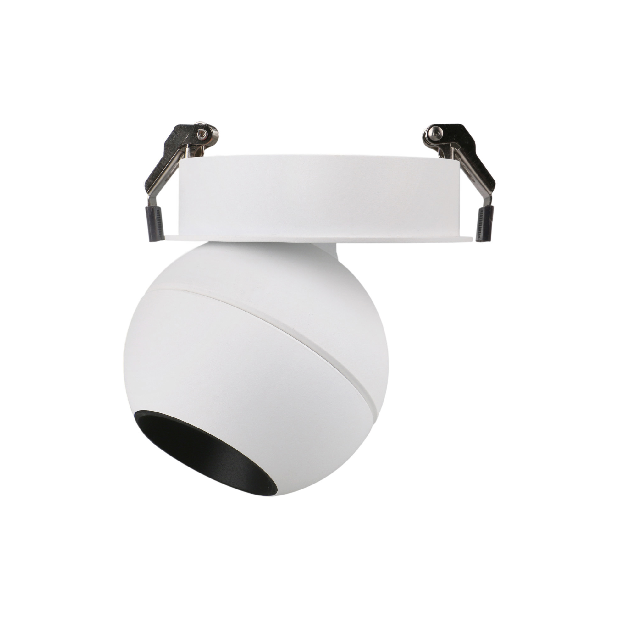 Empotrable techo tilt UKU1 Corte de fase L,C LED COB 7W 881lm(751lm)/913lm(746lm)/954lm(795lm) CRI90 2700K/3000K/4000K 48º Blanco Negro