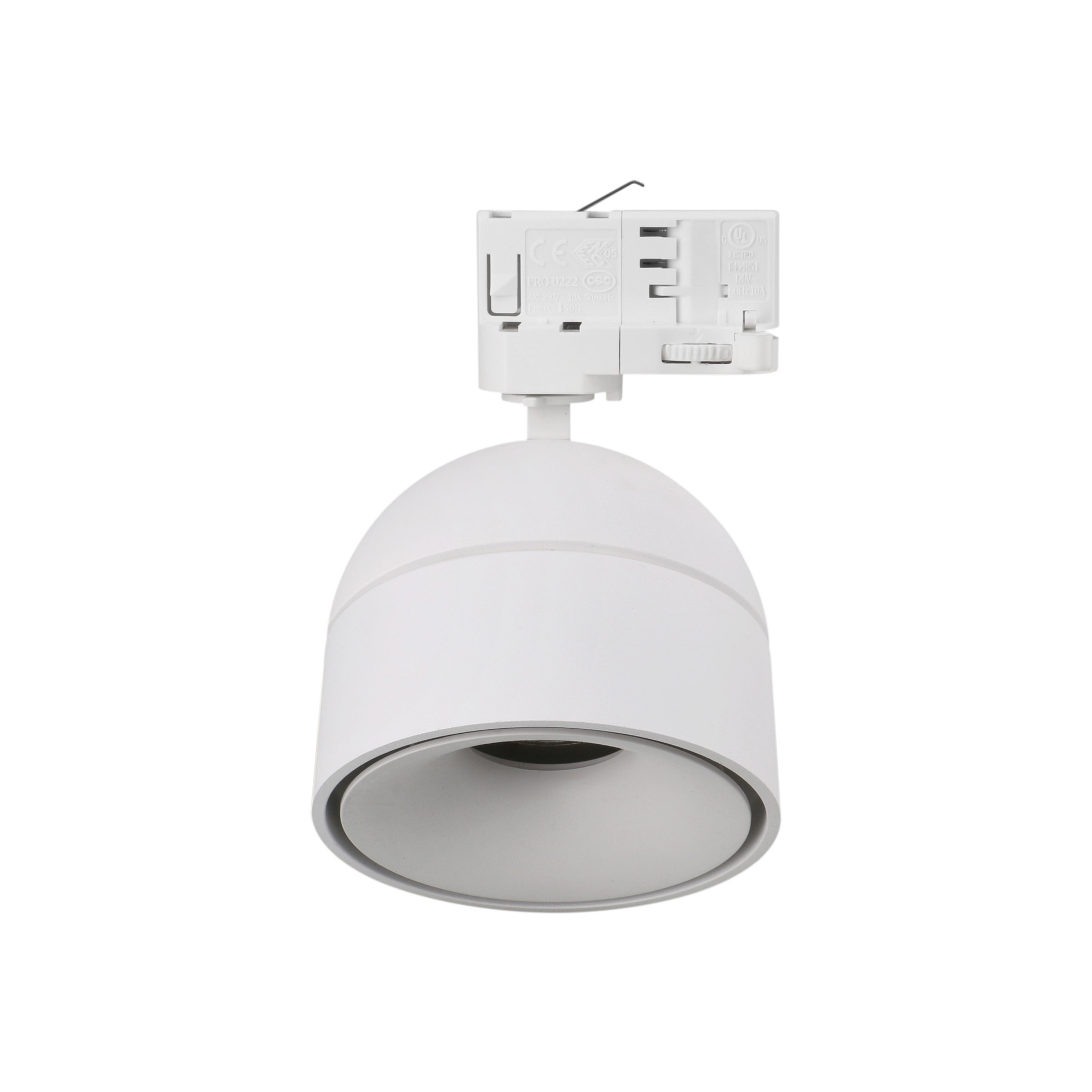 Proyector carril tilt UKU2 Corte de fase L,C LED COB 7W 881lm(711lm)/913lm(695lm)/954lm(737lm) CRI90 2700K/3000K/4000K 28º Blanco Blanco