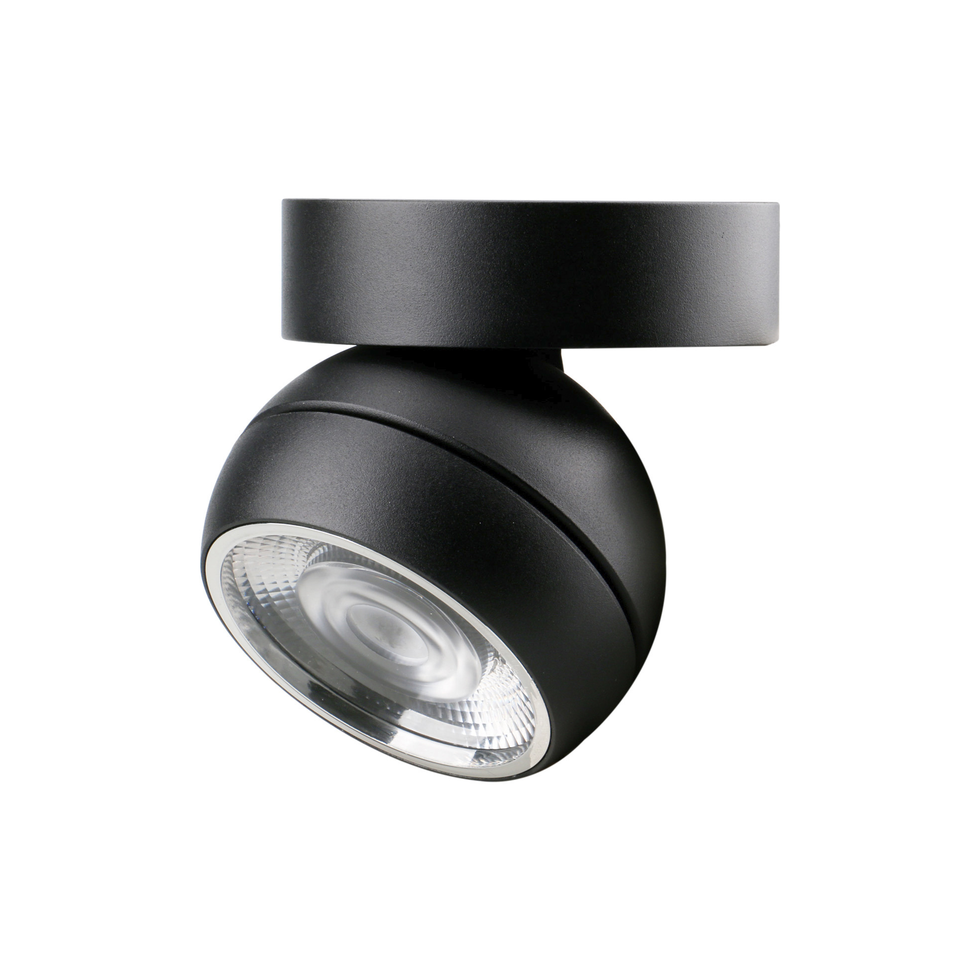 Adosado tilt UKU4 Corte de fase L,C LED COB 7W 881lm(788lm)/913lm(770lm)/954lm(822lm) CRI90 2700K/3000K/4000K 60º Negro