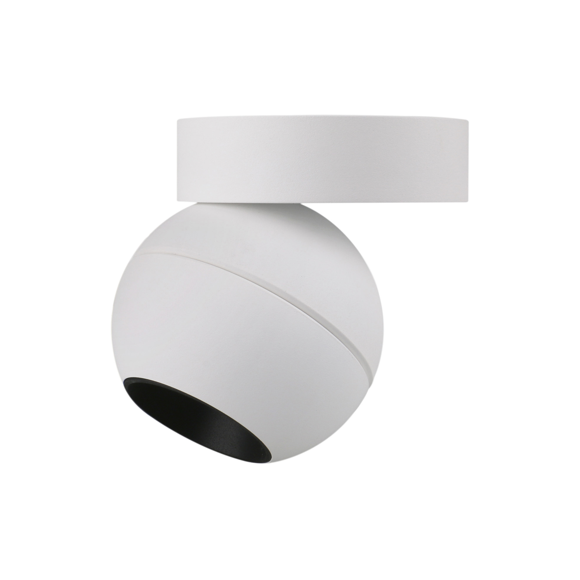 Adosado tilt UKU4 Corte de fase L,C LED COB 7W 881lm(714lm)/913lm(704lm)/954lm(755lm) CRI90 2700K/3000K/4000K 60º Blanco Negro