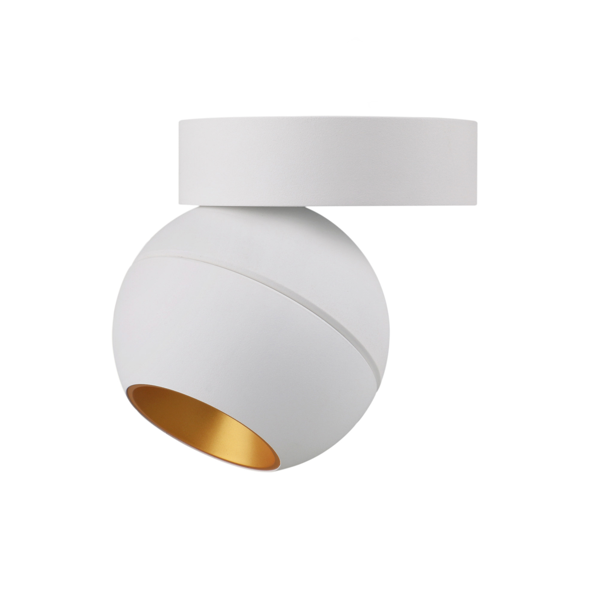 Adosado tilt UKU4 Corte de fase L,C LED COB 7W 881lm(714lm)/913lm(704lm)/954lm(755lm) CRI90 2700K/3000K/4000K 60º Blanco Oro