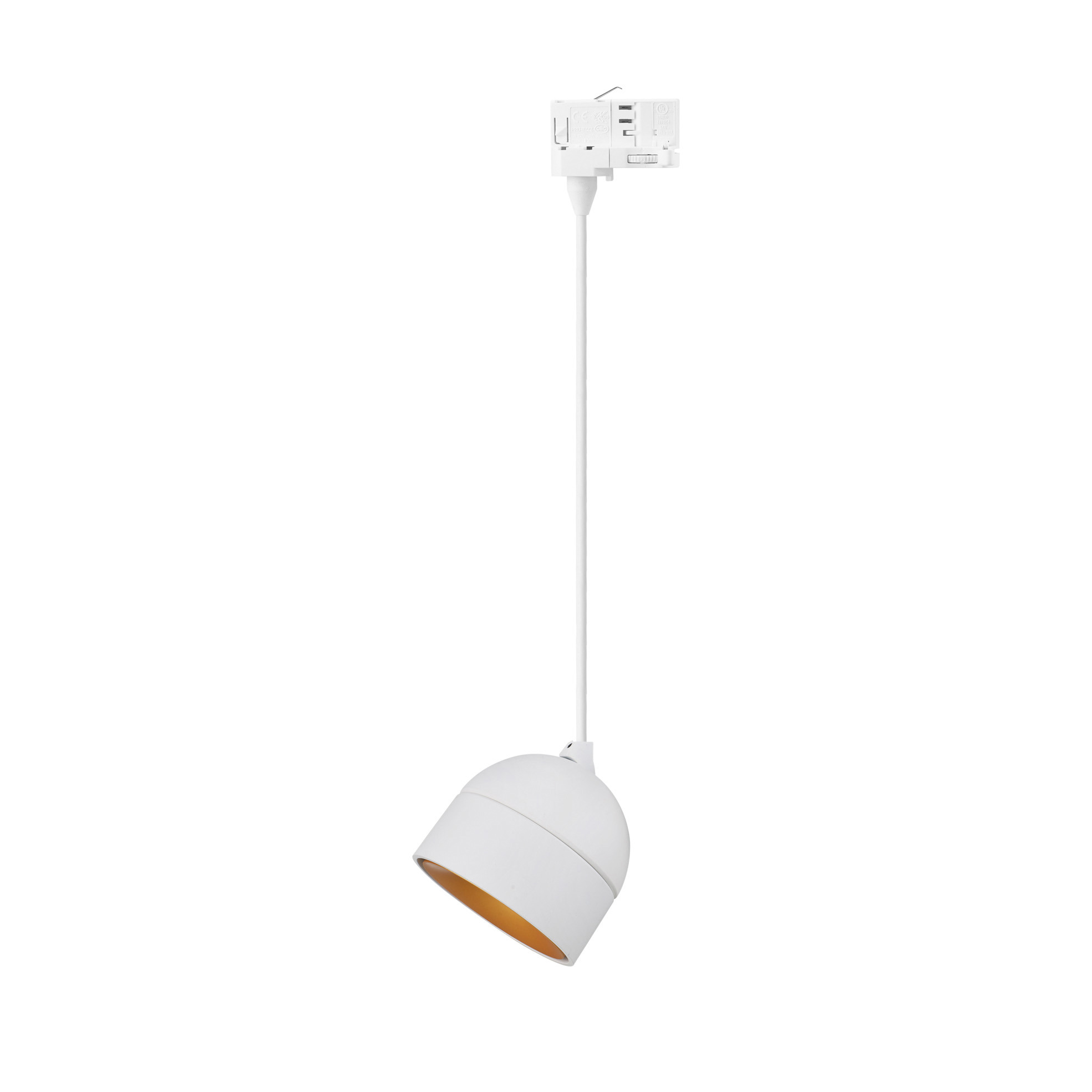 Suspensión tilt UKU6 Corte de fase L,C LED COB 7W 881lm(695lm)/913lm(673lm)/954lm(712lm) CRI90 2700K/3000K/4000K 20º Blanco Oro