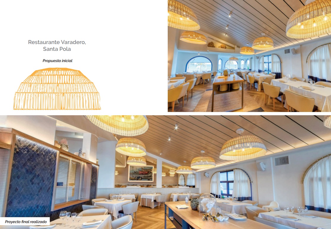 Fabricación lámparas con materiales naturales